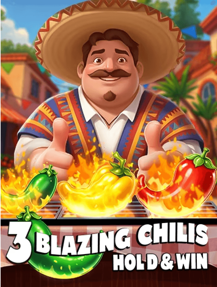 3 Blazing Chilis Hold And Win