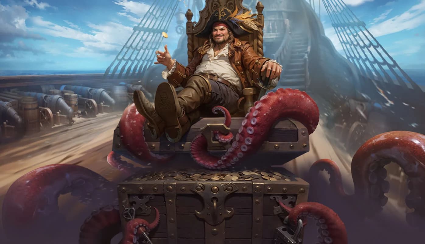 Pirate promo card
